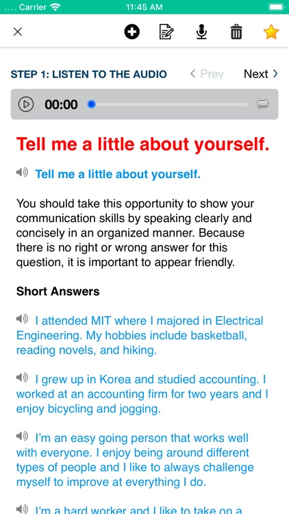 Basic English - Job Interview