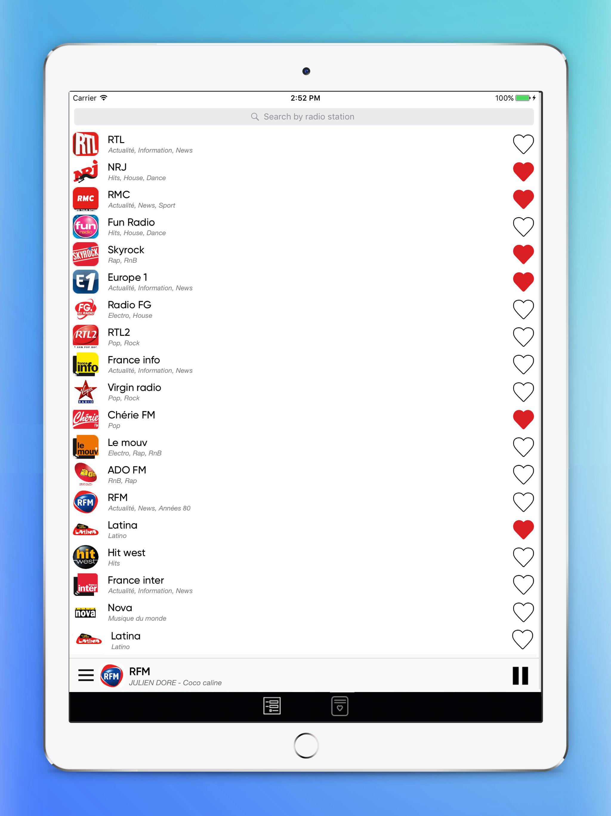 Radios France : french radio screenshot 4