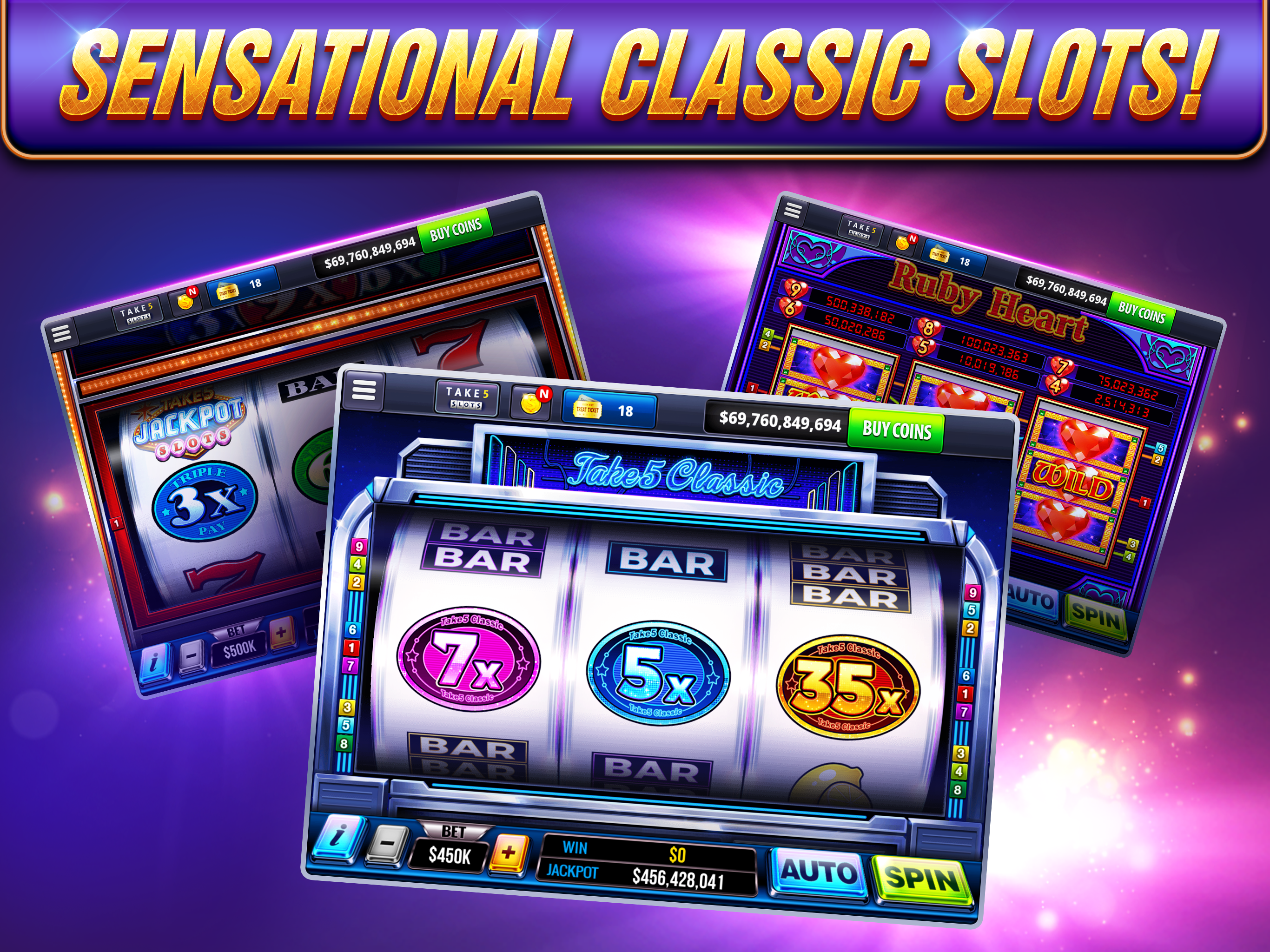 Take5 Casino - Slot Machines