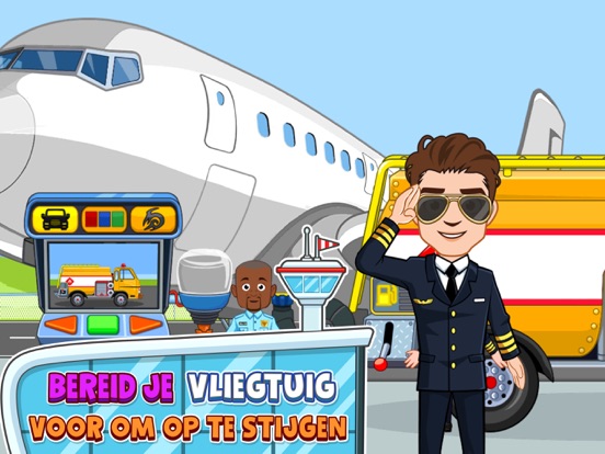 My Town : Airport iPad app afbeelding 5