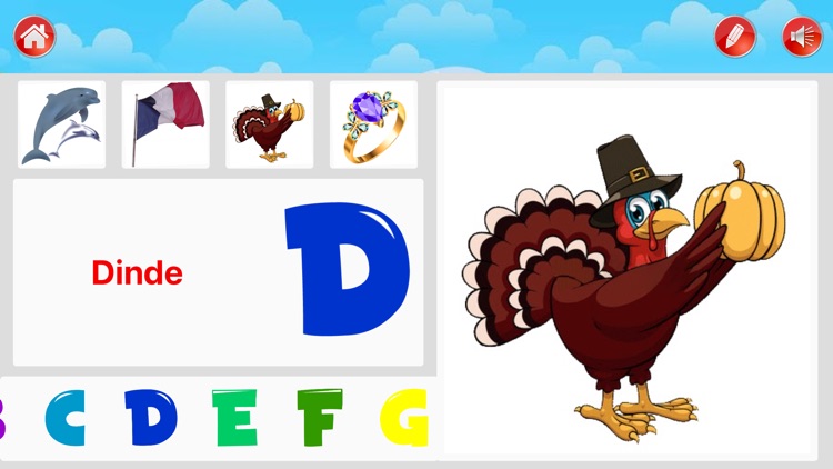 Alphabet français ABC