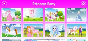 Princess Pony Puzzle screenshot #4 for iPhone