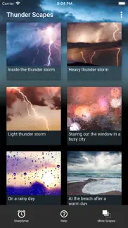 thunder soundscapes iphone screenshot 1