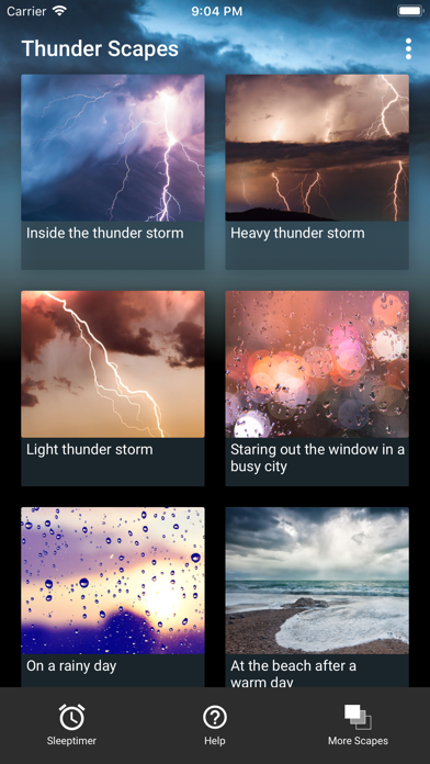 Screenshot #1 pour Thunder SoundScapes