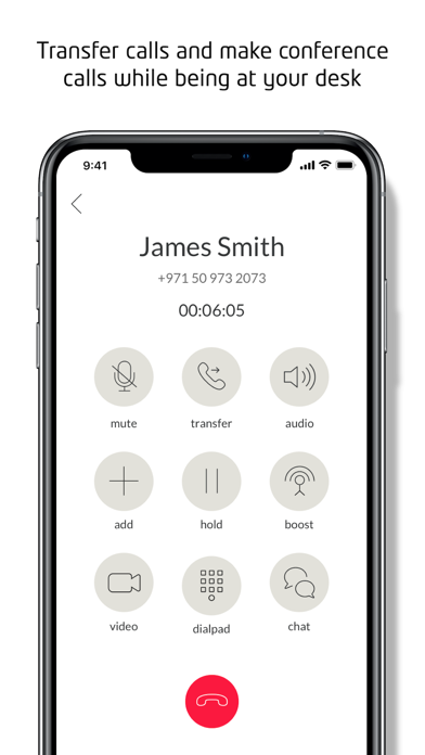 CloudTalk Meeting iPhone screenshot