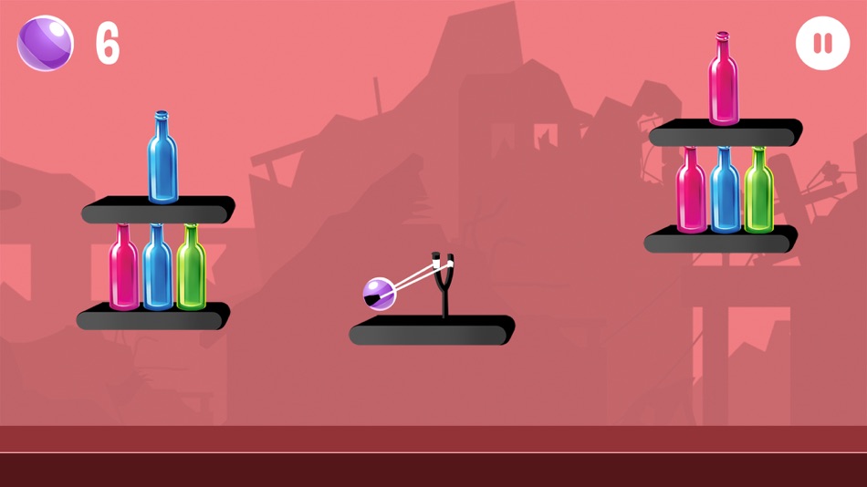 #4. Knock Down Bottles (iOS) 由: out thinking limited