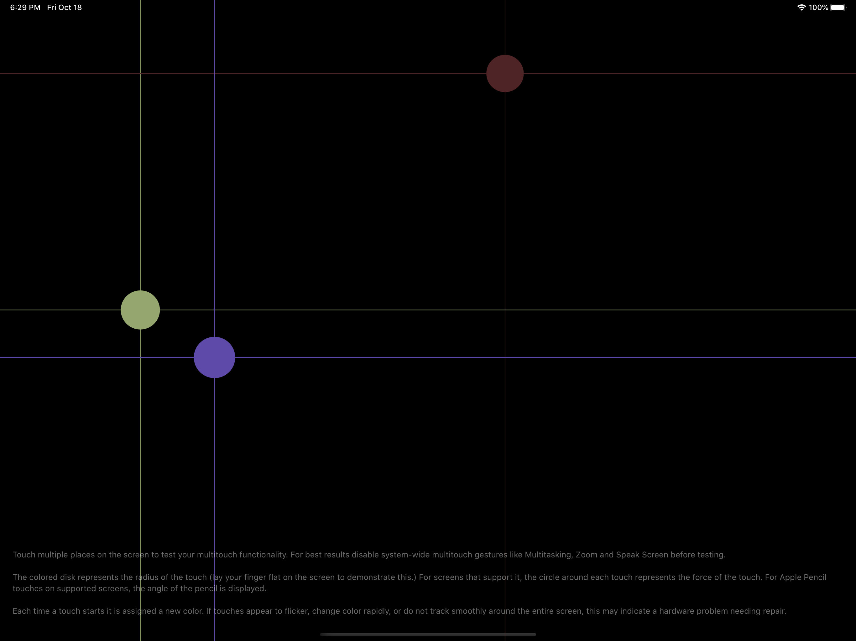Test Multitouch screenshot 3