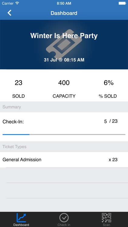 MyGuestlist Ticket Scanner