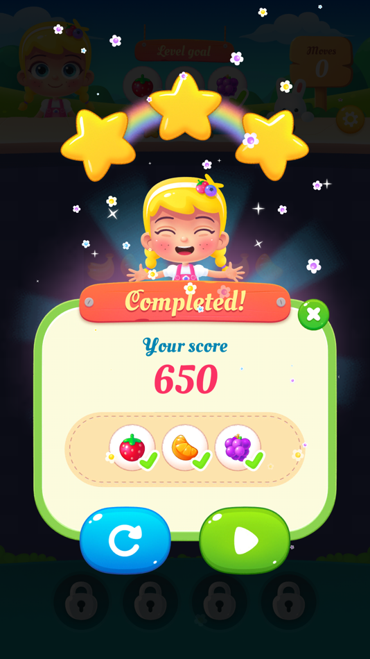 #6. Fruit Swipe (iOS) 由: Playstate Studios