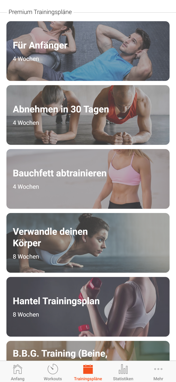 Ganzkörper Workout