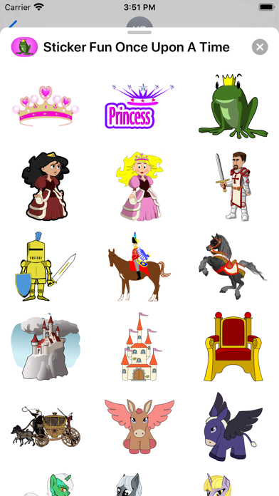 Screenshot #2 pour Sticker Fun Once Upon A Time