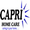This is the app that Capri Home Care provides to its patients and their family members for assistance in medication management