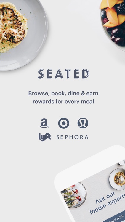 Seated: Cash Back For Foodies screenshot-0