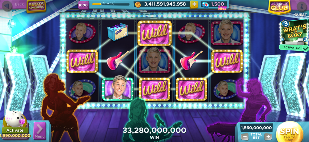 casino slots with ellen