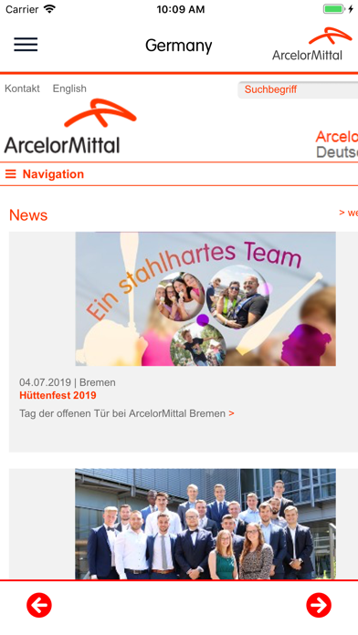 Screenshot #1 pour ArcelorMittal Germany