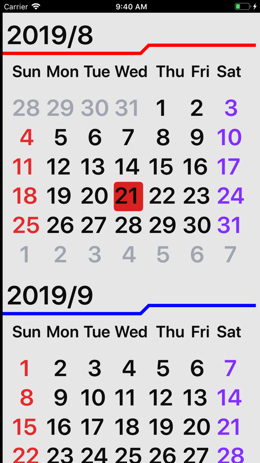#2. Wrist Calendar (iOS) 由: r2r660cc