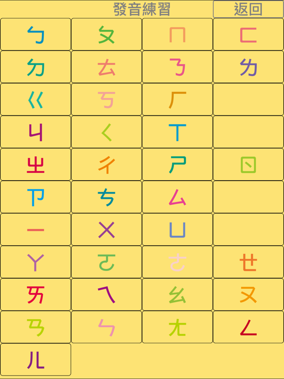 快樂學注音 - 注音小遊戲 iPad screenshot