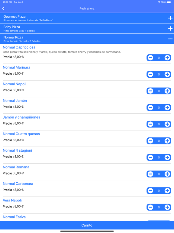 Pizzería Selfiepizza