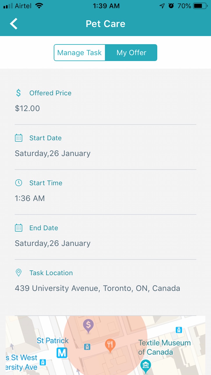 iPhone screenshot