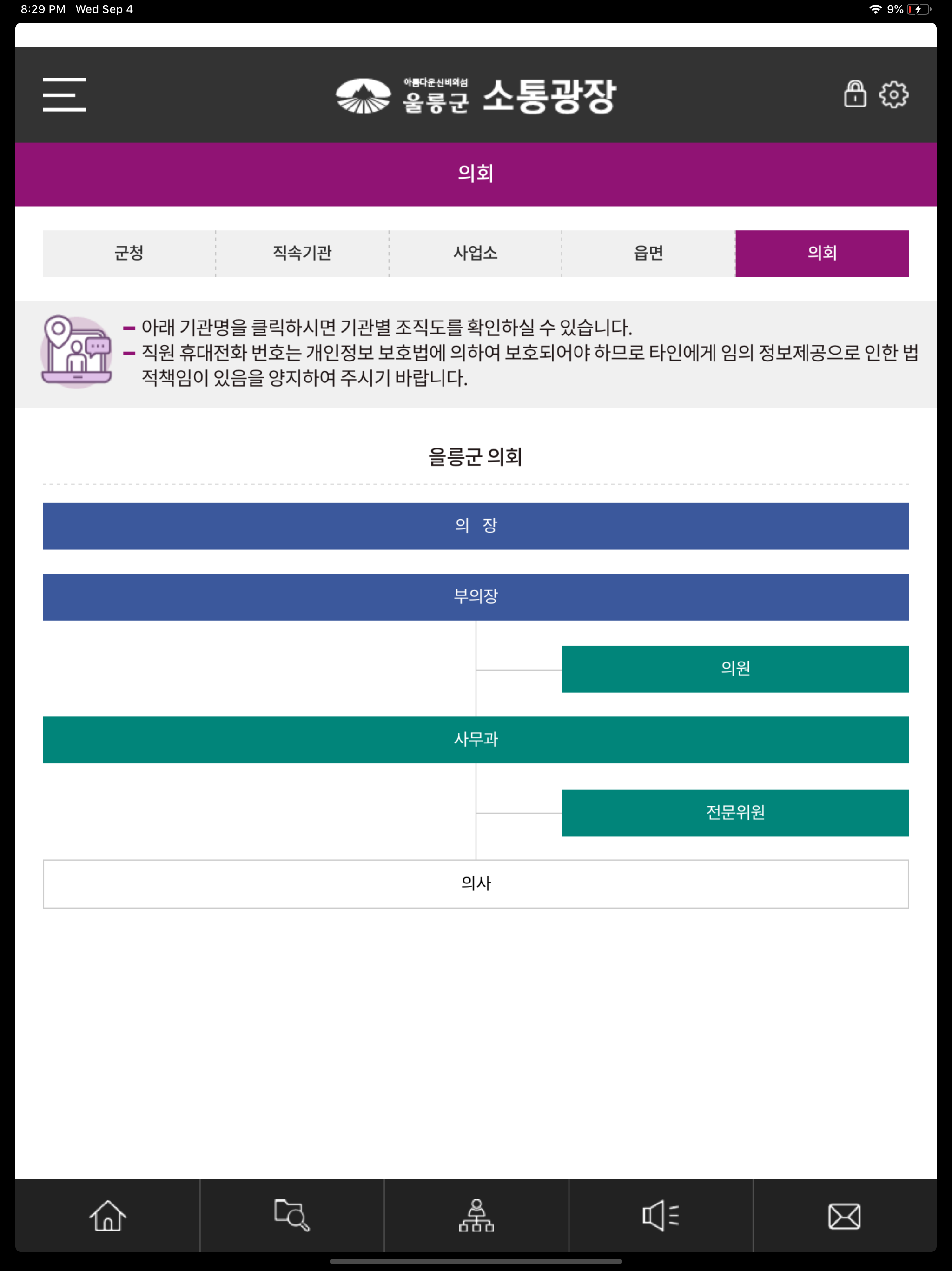 울릉군 소통광장
