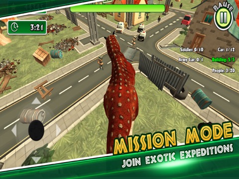 Dino Simulator - City Rampageのおすすめ画像5