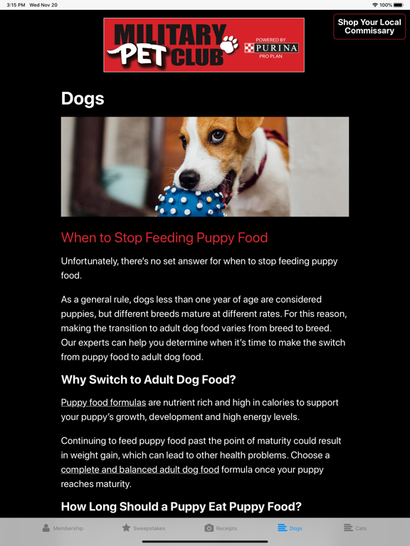 Screenshot #5 pour Military Pet Club