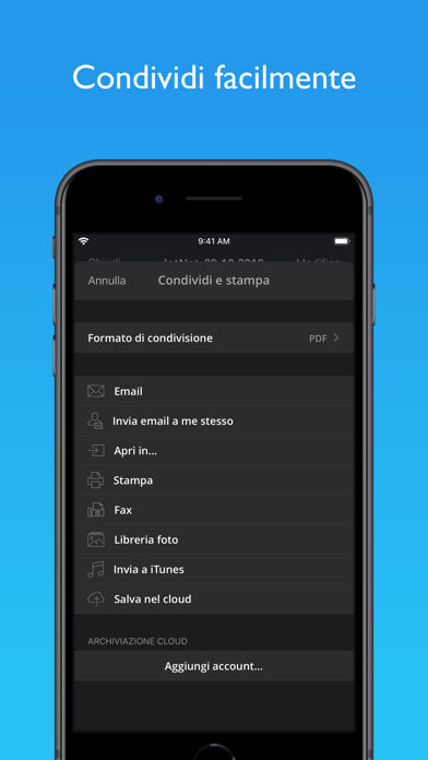 JotNot Scansione Pro Schermata dell'app