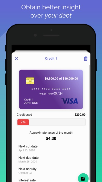 Easy Finances app screenshot 3