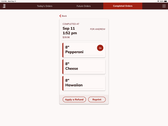 Screenshot #6 pour Ordrslip Kiosk