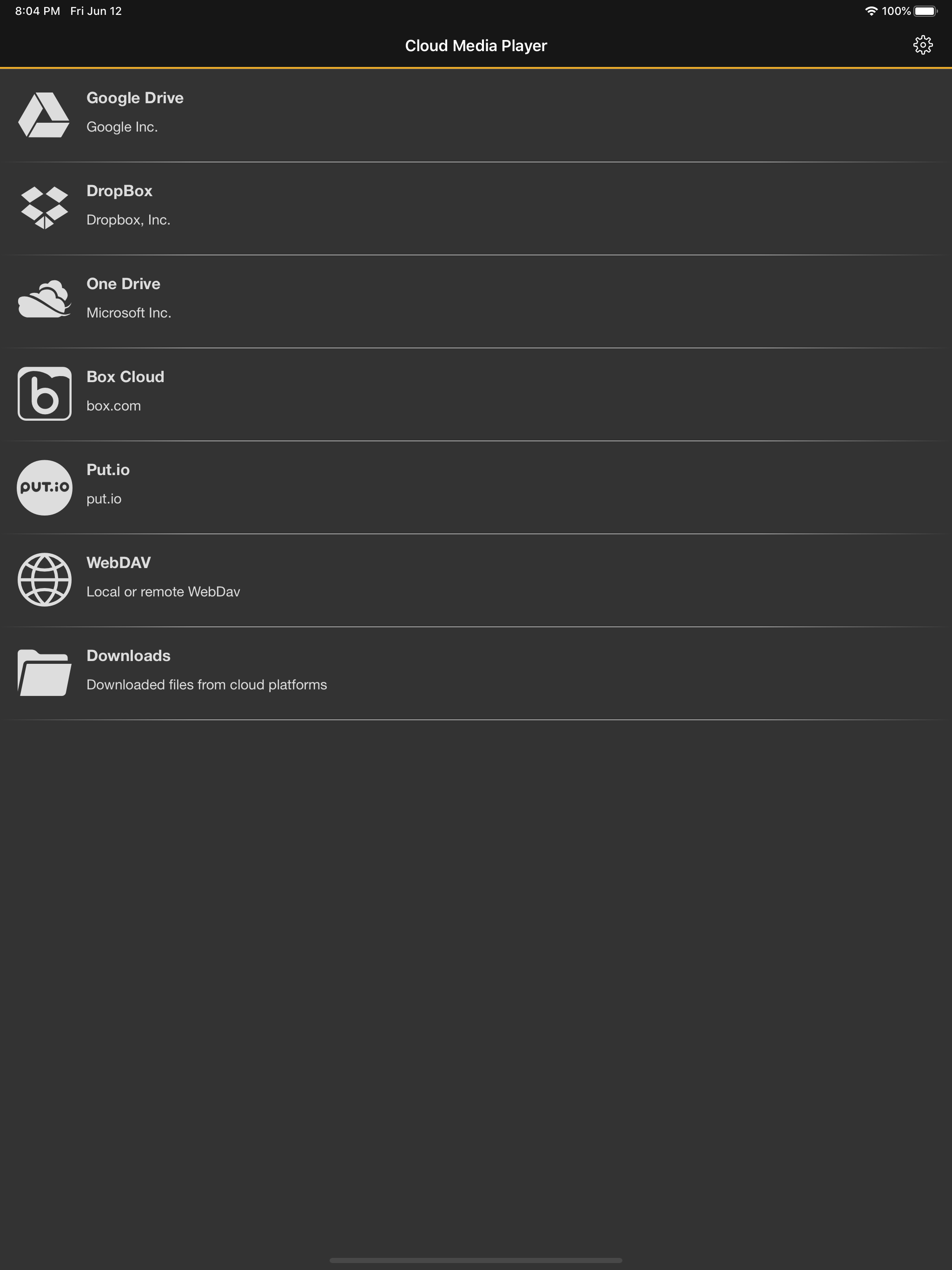 Cloud Media Player screenshot 8