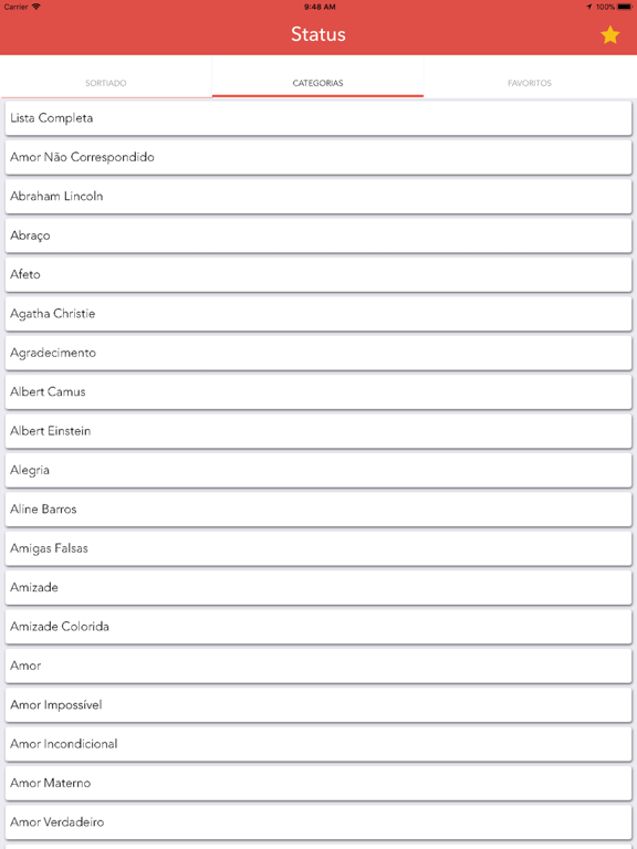 Status Prontos - Frases status