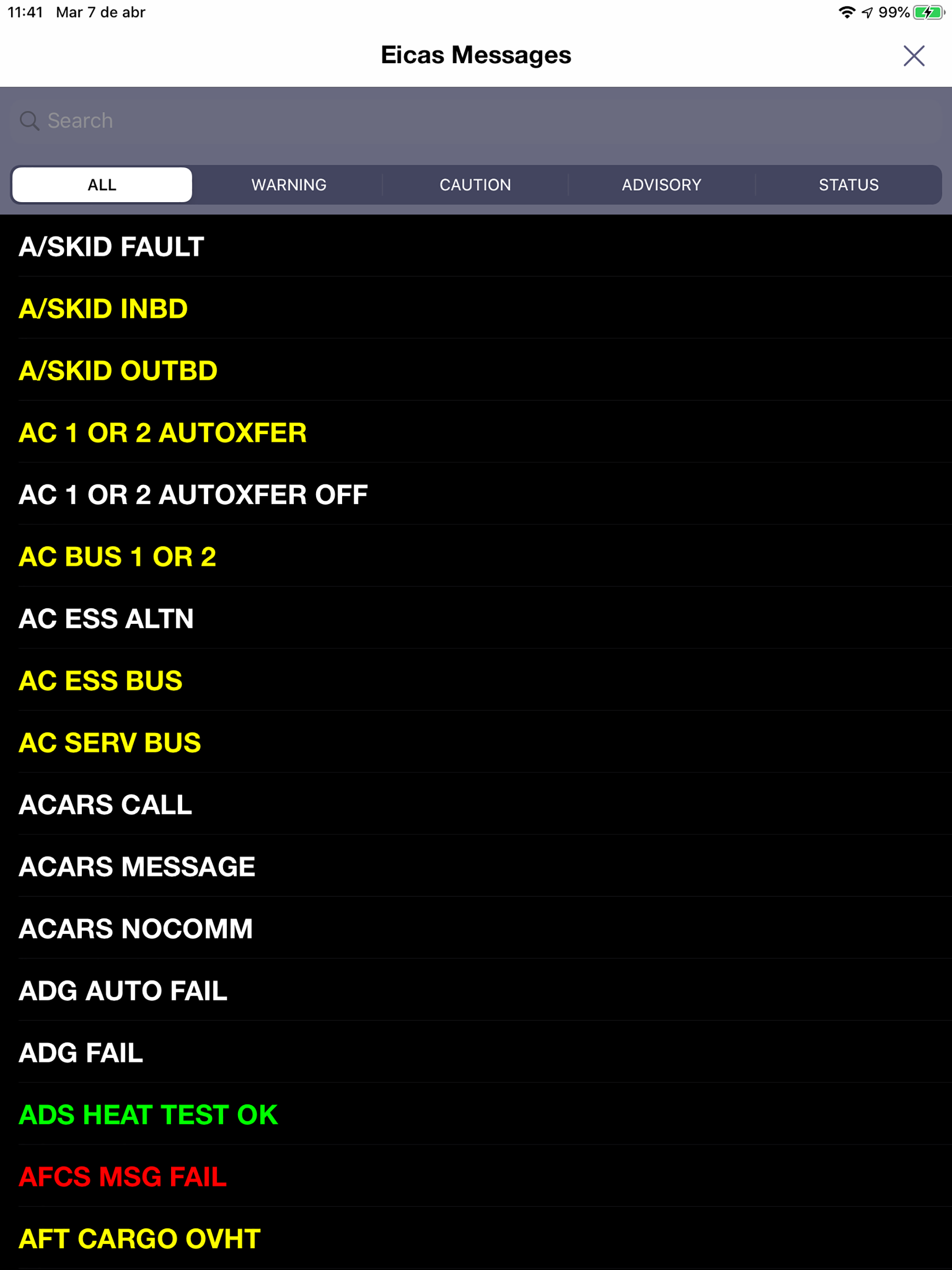 CRJ Virtual Panel