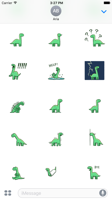 Screenshot #3 pour Animated Funny Tiny Dinosaur