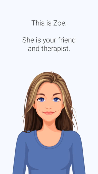 I am Zoe app screenshot