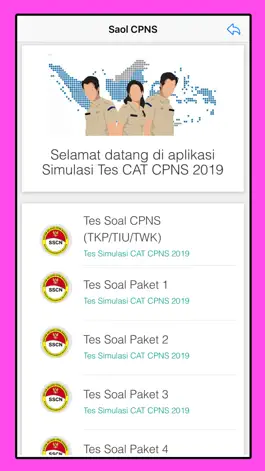 Game screenshot Soal CPNS mod apk