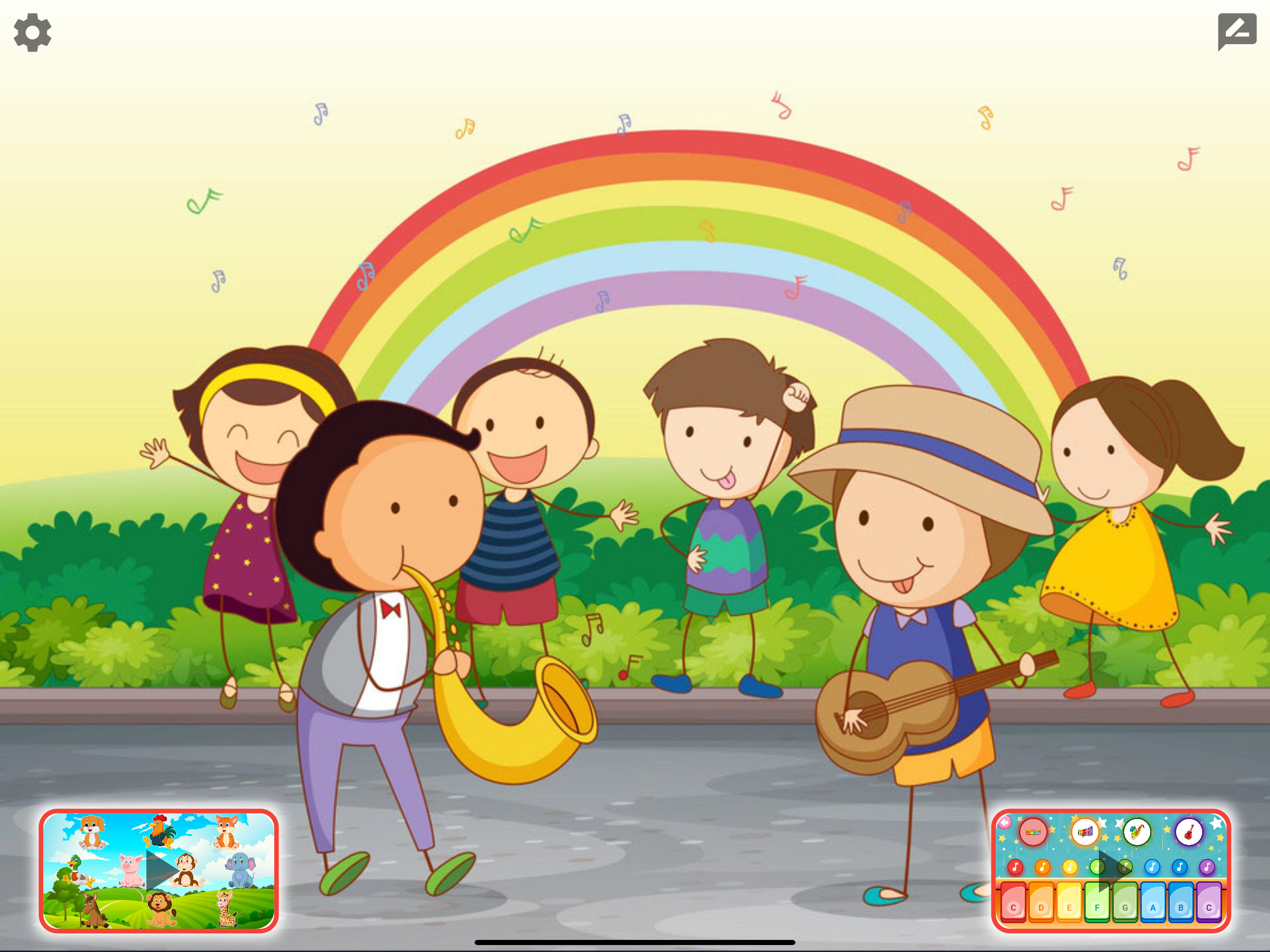 Piano Kids - Animal Sounds screenshot 5