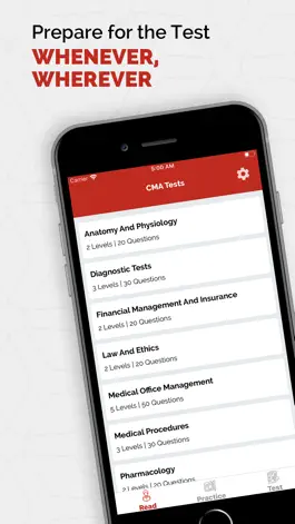 Game screenshot CMA Practice Test Master mod apk