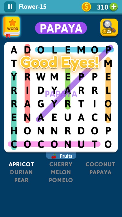 Word Search: Hidden Words