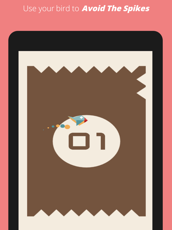 Screenshot #5 pour Bird Spike - Avoid The Spikes