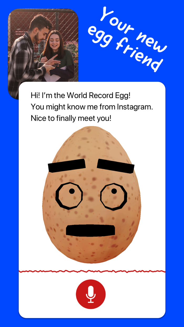 Talking Egg - World Record Egg