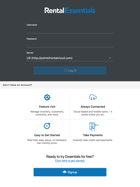 Screenshot #4 pour Point of Rental Essentials