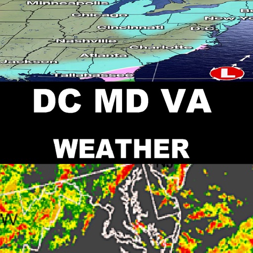 DC MD VA Weather - AppWisp.com