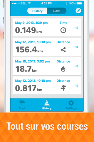 Bicycle ride tracker PRO screenshot 3