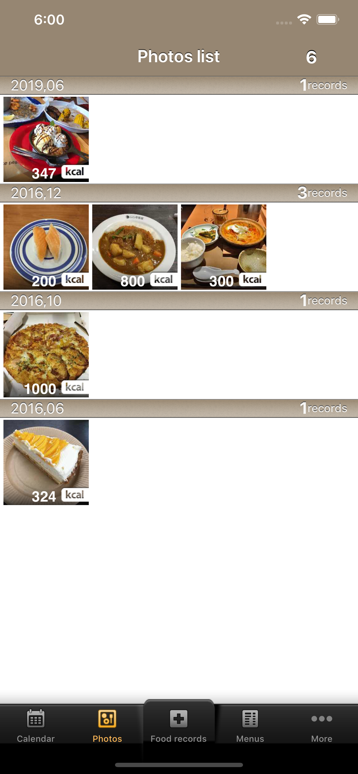 FoodLog : Calorie Counter
