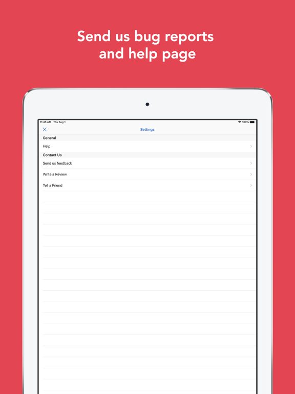 PDF Reflow iPad screenshot 5 - Productivity app