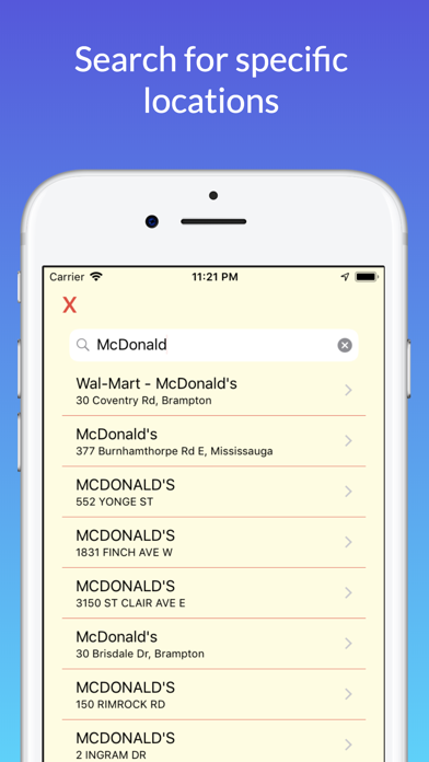 App screenshot