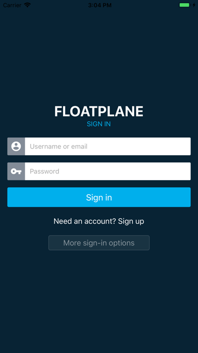 Floatplane screenshot 3