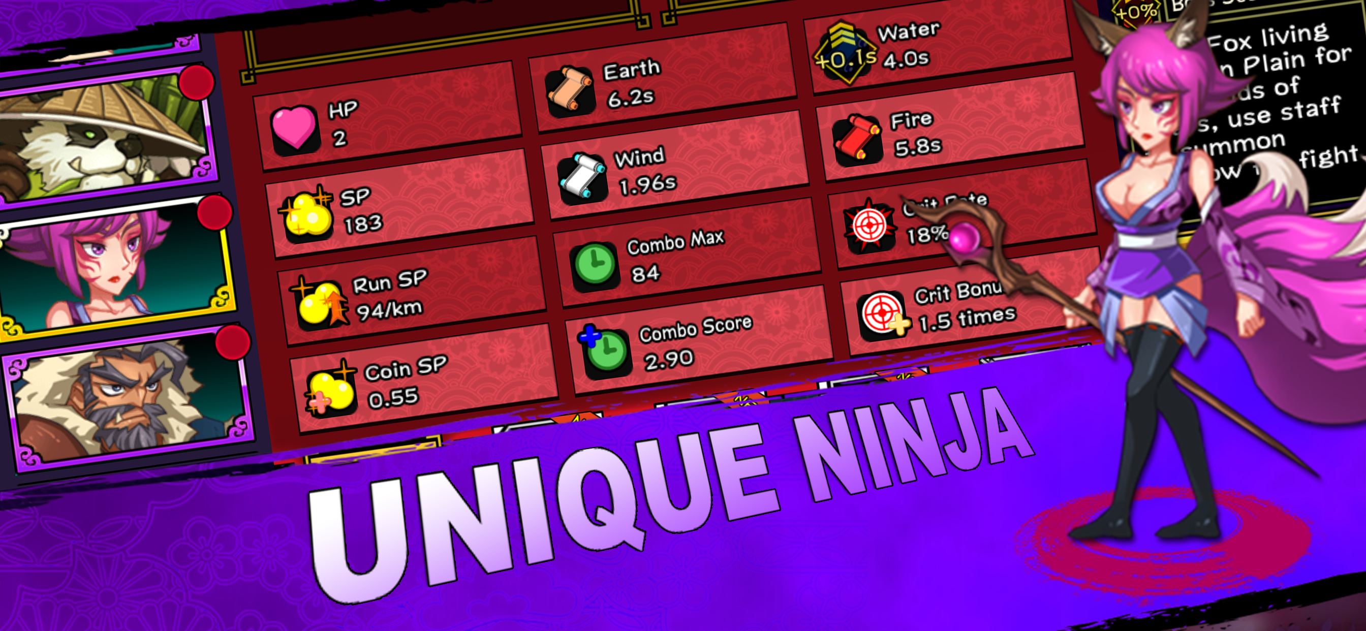 Sakura Tales : Ninja Run&Fight