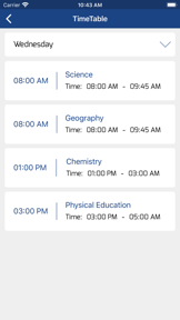 Phum Student Portal screenshot
