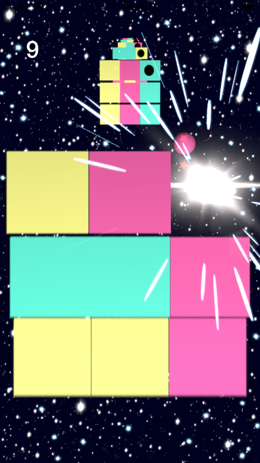 #2. Galactic Color Dash (iOS) 由: Jun Izutsu